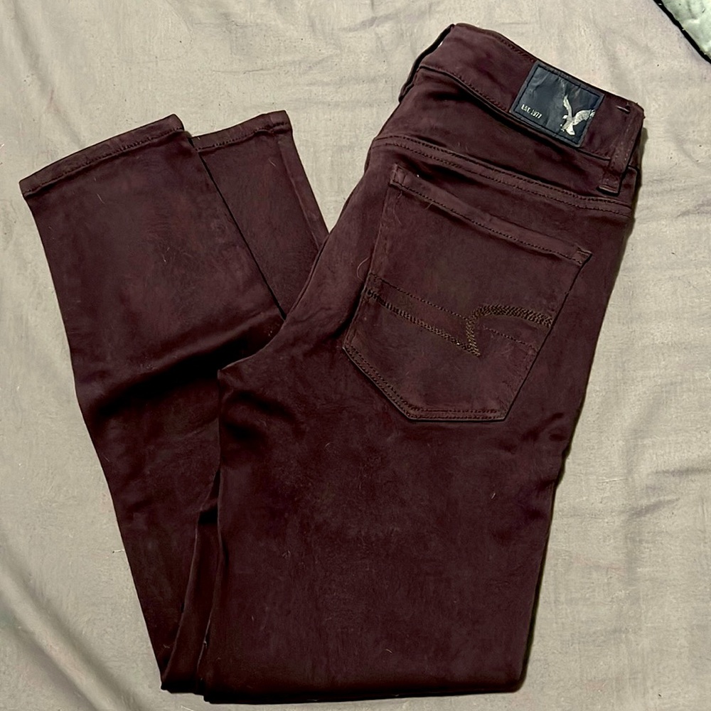 American Eagle Hi-Rise Jegging - Plum